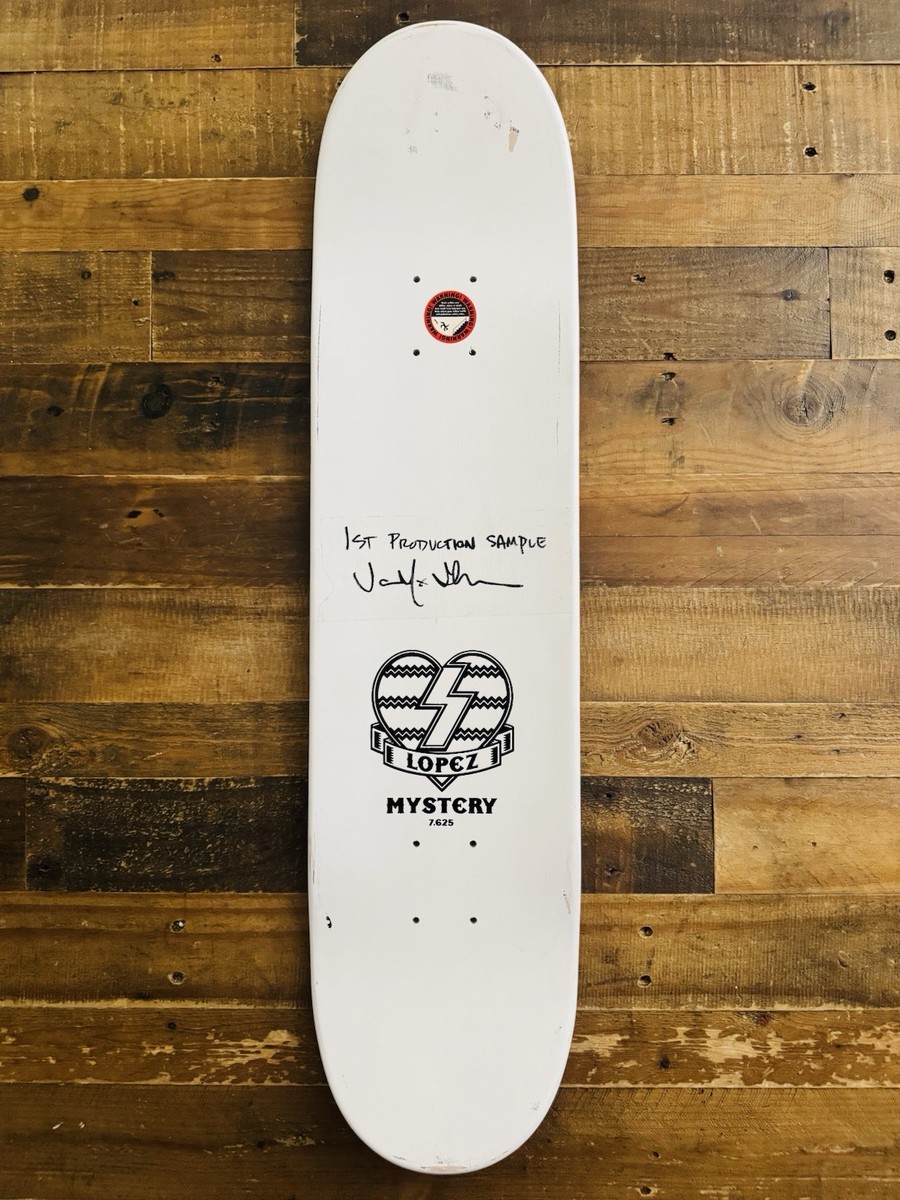 Mystery Skateboards Vintage Adrian Lopez Los Muertos Deck Rare