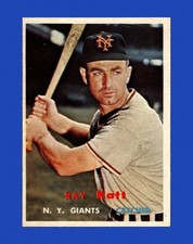 1957 Topps Set-Break #331 Ray Katt NR-MINT *GMCARDS*