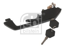 FEBI BILSTEIN Exterior Door Handle Right O/S Driver Side Plastic Fits SCANIA