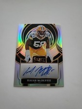 2025 Panini Select Football - Isaiah McDuffie #SIP-IME Silver Prizm Auto (AU)