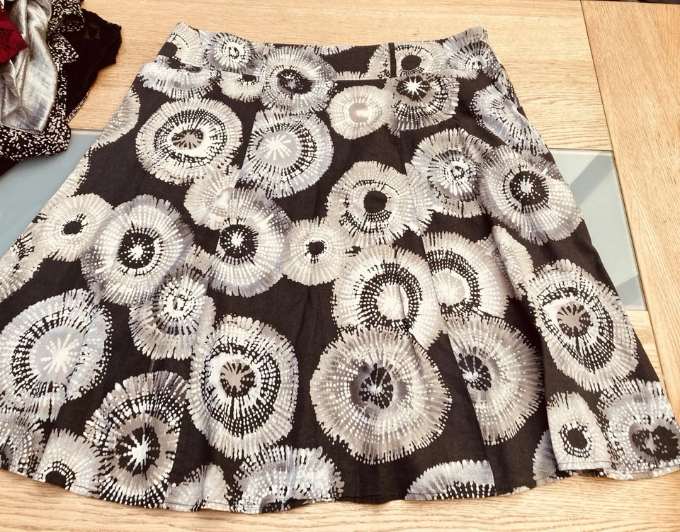 Epilogue Size 20 Grey Floral Skirt Wedding Holiday Excellent S5 - Image 4 of 4