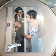 Margo Kidder  autographed 8X10 photo Superman