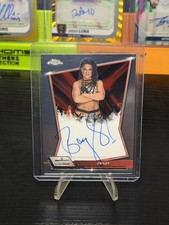 Bayley On Card Auto 2026 Topps Chrome WWE Raw #RBA-BAY