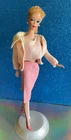 vintage ponytail barbie doll - # 4  (Pretty)/VTG box,stand & fashion book includ