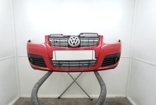 VOLKSWAGEN GOLF MK5 GT FRONT BUMPER WITH GRILLES & FOG LIGHTS RED 2004-2009