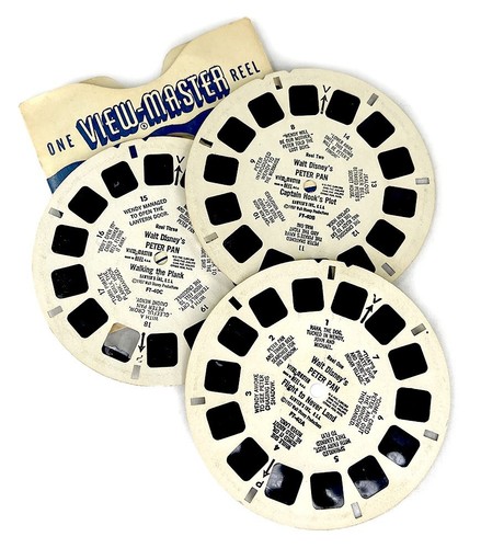 Vintage 1950s Sawyer's Model-C Viewmaster & 4 Sets of Reels - Picture 8 of 12