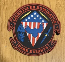 F-117 Stealth Nighthawk “Dark Knights” PVC Patch Skunk Works Lockheed Martin