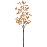 KüNstlicher Gingkozweig, Farbe Orange, HöHe Ca. 190 Cm