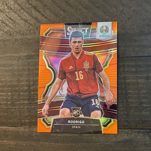 2020 Panini Select UEFA Euro Preview Terrace Orange Prizm /125 Rodri Spain