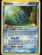 Omastar Rare EX Legend Maker 23/92 Water Pokemon Card on eBay