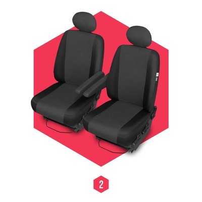 Sitzbezüge für Nissan NV400 (11-) Vorne 1+1 Autositzbezüge Schonbezüge BUS