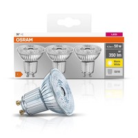 Osram LED Base PAR16 Reflektorlampe GU10 Sockel 36° Nicht Dimmbar 2700K 3 StüCk