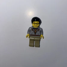 Lego City Citizen Smart Glasses student  Minifigure