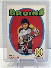 1971-72 O-Pee-Chee Reggie Leach. Rookie #175