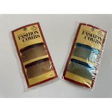 VINTAGE '75 New in Box Goody Metalflex Fashion Combs Set