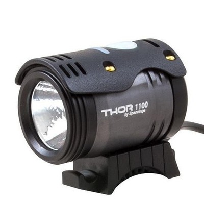 spanninga thor 1100 Lumen Akku Fahrradbeleuchtung vorne (Laufzeit 6h30a 