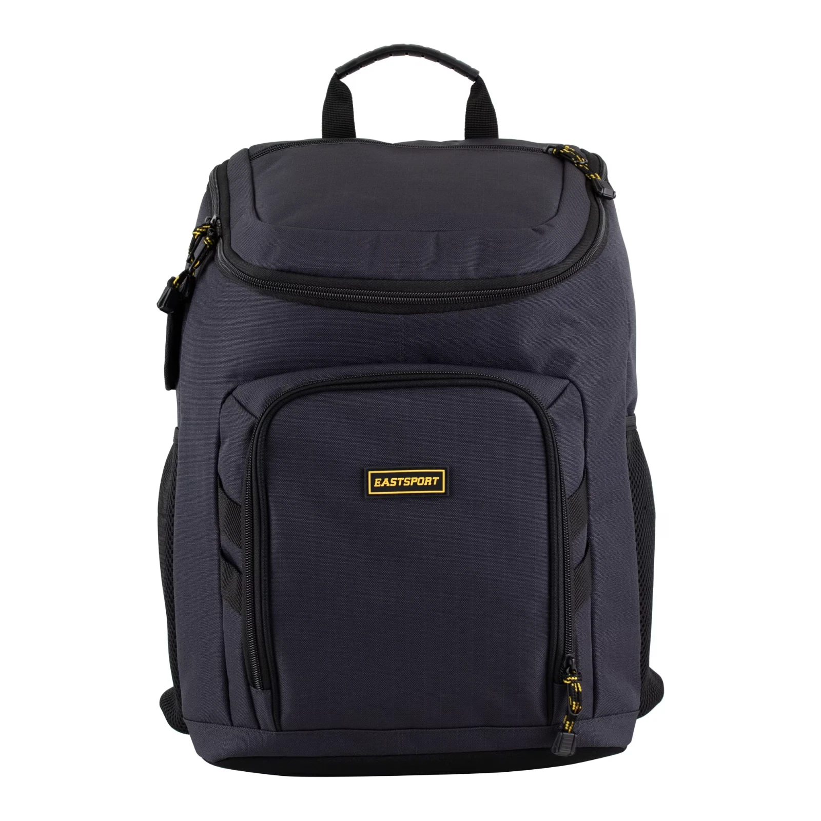 Eastport Unisex Prince 17" Top Loader Backpack, Nine Iron Ripstop Black NWT