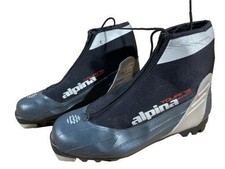 Alpina ST10 Nordic Cross Country Ski Boots Size EU41 US8 NNN bindings 3200