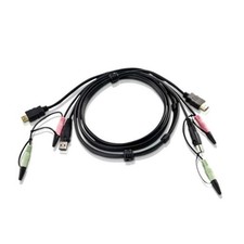 ATEN 2L-7D02UH USB-HDMI-KVM-Anschlusskabel mi...
