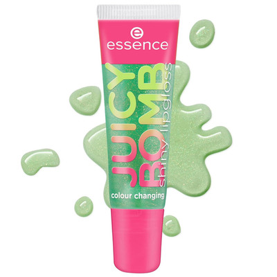 Essence JUICY BOMB Shiny Lipgloss 107 Glowy Gummy   Hochglänzender Lipgloss Mit