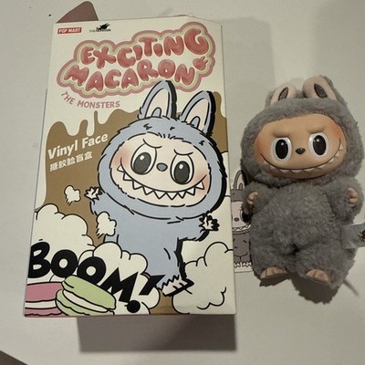 Authentic Pop Mart The Monsters LABUBU  Exciting Macaron Sesame Bean