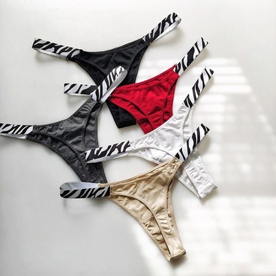 Sexy T Back Panties Lingeries Women's High Cut G String Thongs Bottom Underwear