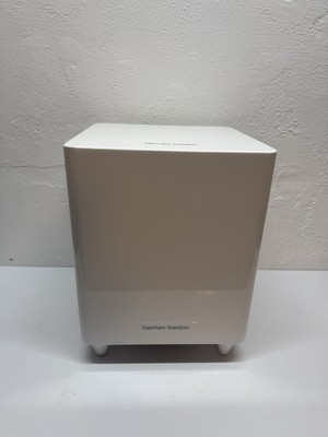 Harman/Kardon HKTS200SUB Aktiv  Subwoofer in Weiß  200 Watt Gebraucht