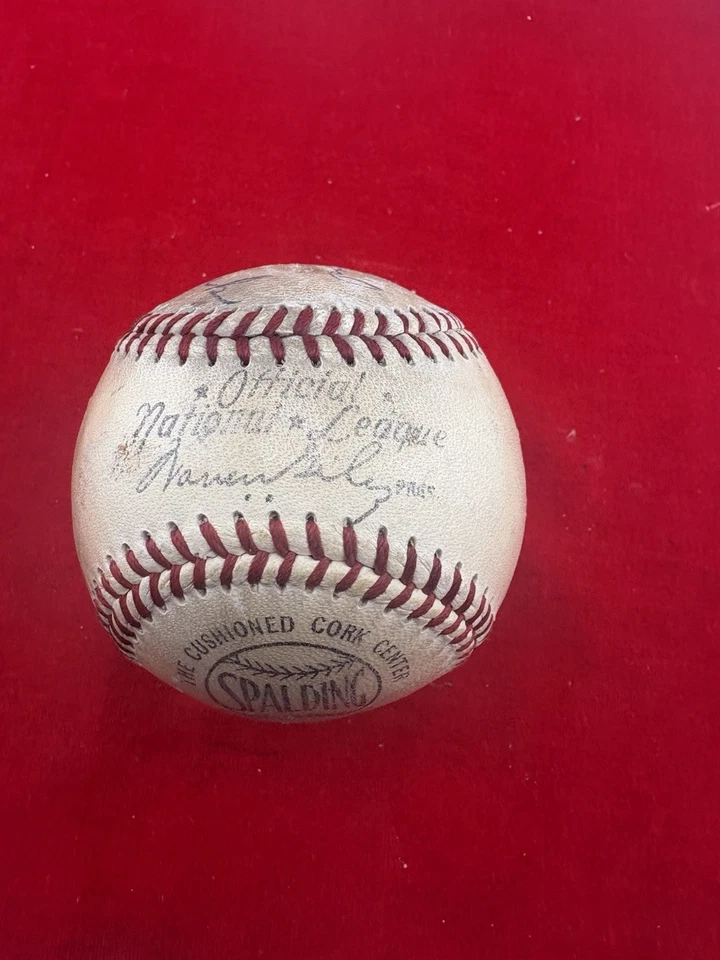 Autograph MLB Baseball by Alvin Dark to David Between 1956-59 when with St Louis - Image 2 of 4