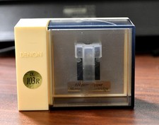 Denon DL-103R MC cartridge with box and parts  VG  condition