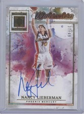 2025 Panini Impeccable Watercolors Nancy Lieberman #WC-NL /49 Auto