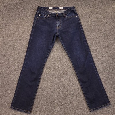 Adriano Goldschmied B Type II Straight Jeans Mens 31x30 Mid Rise Blue Denim