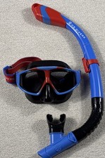U.S. Divers Mask/Snorkel Set Adult Size Adjustable Head Strap Shaded Lens