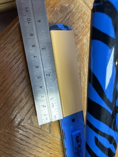 CHI Keramik Glätteisen 1" blau schwarz Zebra Streifen NEU - Bild 11 von 13