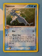 Pokemon TCG Vaporeon 6/17 - POP Series 3 - Holo - MP/HP