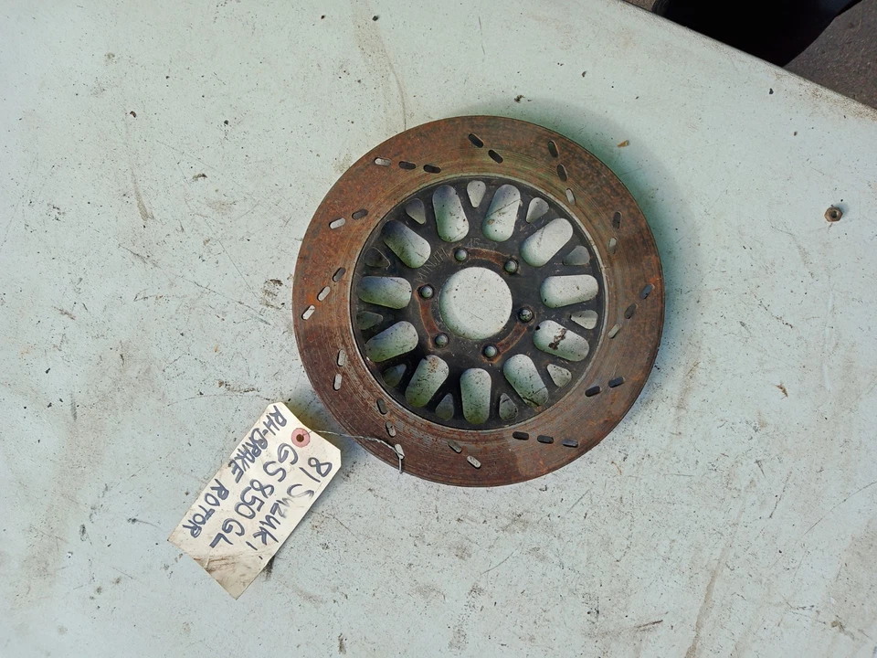 Suzuki 1980 1981 GS850GL GS 850 OEM комплект дисков переднего левого правого тормоза ротора - Изображение 4 из 4