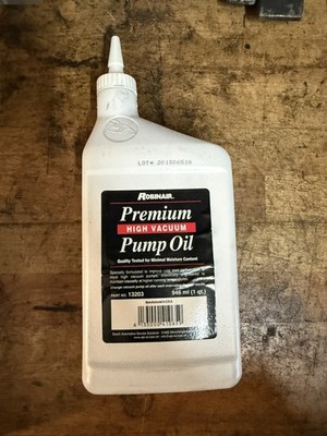 Robinair Premium High Vacuum Pump Oil 1 qt. Vakuumpumpenöl für Klimaanlagen HVAC