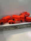 Vintage Marx AstroJet Airport Trucks Lot Crash Fuel Tug AA 1960s