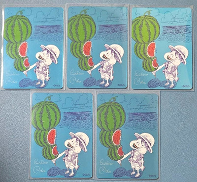 ONE PIECE METAKIRA LUFFY CARD RARE JAPAN FAIR NATSU COMI 2026 Set of 5 cards