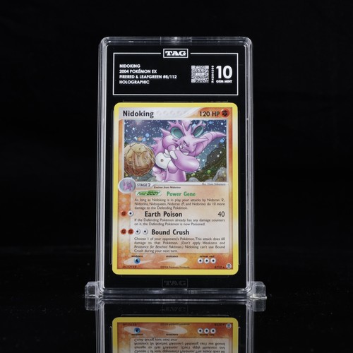Nidoking graded TAG 10 for sale on eBay