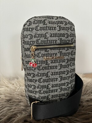 Juicy Couture Bag, Juicy Fruit Sling Bag backpack - Black 