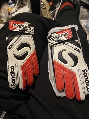 SONDICO Torwarthandschuhe Gr.2 NEU UVP 11,99£ Qualitätshandschuhe IDEAL FÜR KLEIN