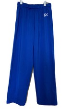 GK Elite Sportswear Royal Blue Warm Up Pants Youth Boys Size CS