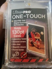  6  ULTRA PRO ONE TOUCH MAGNETIC 130PT CARD HOLDER FREE SHIPPING