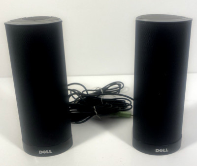 Black Dell AX210 USB Powered Multimedia Speaker System