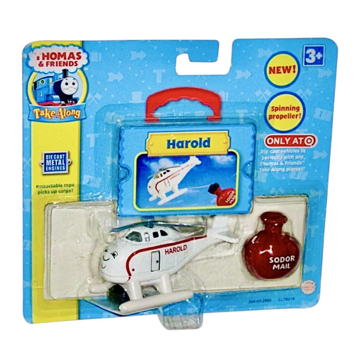 Take Along Harold The Helicopter With Retractable Magnet with