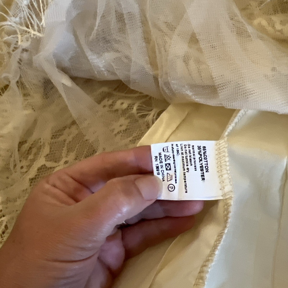 Nwt Trish Scully Size 7 Bella Rafaela Dress Butterscotch Lace No
