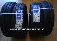 FITS Nissan Figaro Tyres 4 x 165/70/12  - New