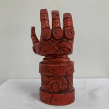 Movie Hellboy Red Arm Latex Gloves Cosplay Costume Halloween Party Cosplay Props