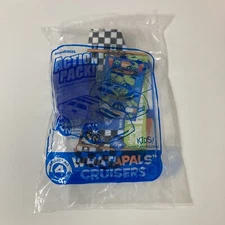 Whataburger Action Pack Whatapals Cruisers Blue Car Racing Kid’s Meal Toy 2008