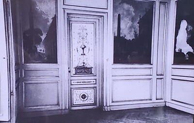 Bagatelle, Detail, Bois de Bologne, Paris, France, Magic Lantern Glass Slide
